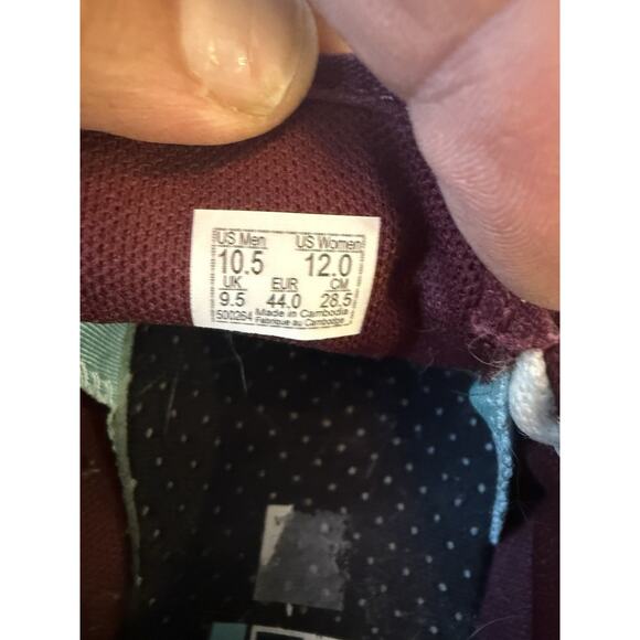 Vans ComfyCush Era Burgundy Red Canvas Low Top Sneakers Men’s 10.5 Women’s 12 EU - Picture 9 of 10